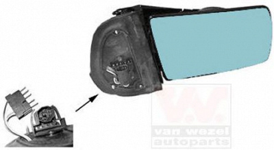 VAN WEZEL 3031854 -  Наружное зеркало